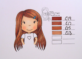 The Paper Nest Dolls - Copic Hair Color