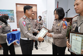 Pos Terpadu Satlantas Polres Bulukumba Jadi Pos PAM Terbaik di Sulsel