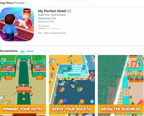 My Perfect Hotel - game quản lý khách sạn mơ ước trên di động a3