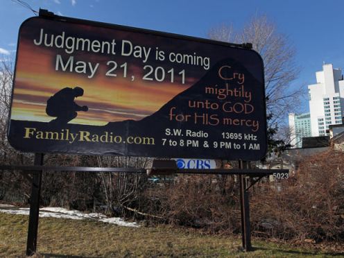 judgment day billboard. know that Judgement Day is