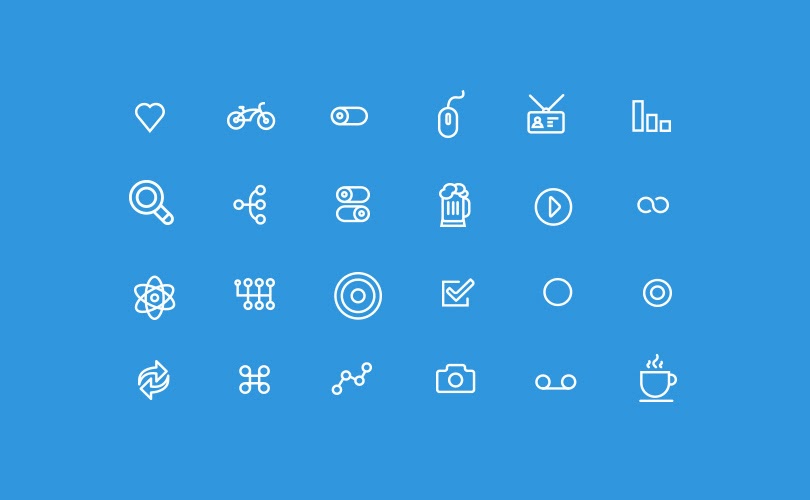 Free Thin Line Icon Sets