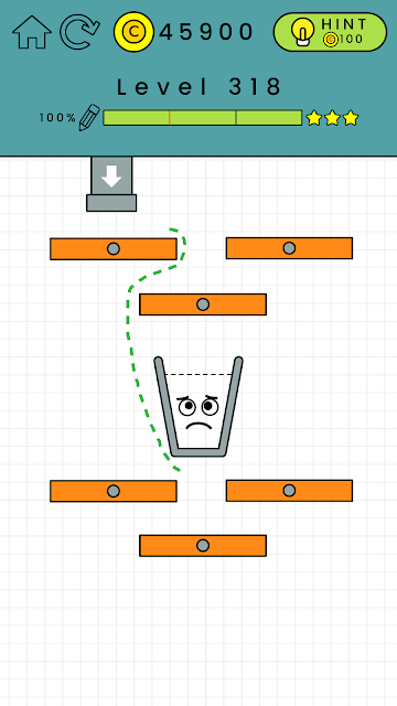 Happy Glass Level 318 Solution, Cheats, Walkthrough 3 Stars for Android and iOS