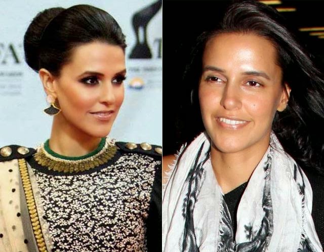 Neha Dhupia without make up