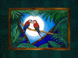 Free Love Birds eCards