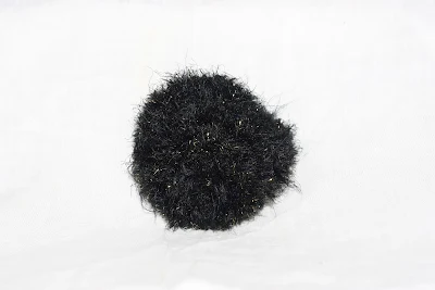broche redondo, broche lana ganchillo, broche lana