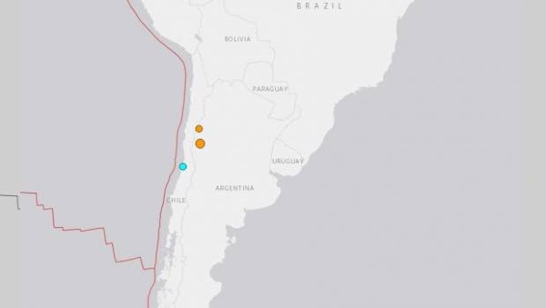 Sacude a Chile sismo de magnitud 5.0 en la escala de Richter