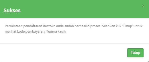 Informasi sukses bostoko