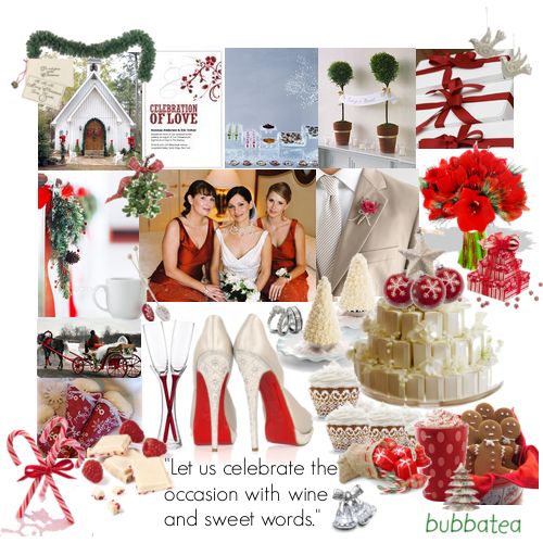 Christmas decorations could be given to guests as favors so they 