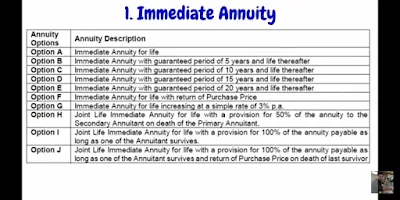 Immediate Annuity