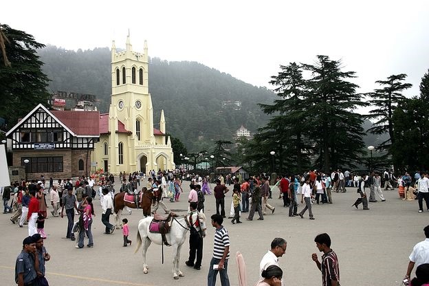 the ridge in shimla