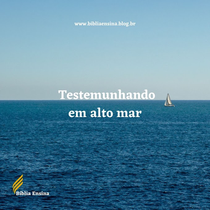 Testemunhando em alto mar