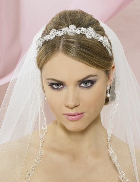 Symphony Bridal has a large selection of wedding veilsBridal veils tiaras