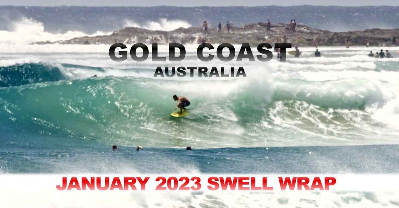 Surfing. Best waves of January 2023. Snapper Rocks, Rainbow Bay, Greenmount & Duranbah. Great waves!