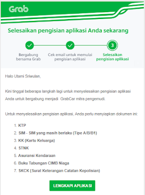 daftar driver grabcar