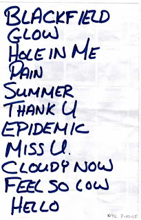 Set List