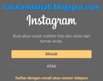 Cara Daftar Instagram Baru Di Web - Masuk IG Tanpa Aplikasi