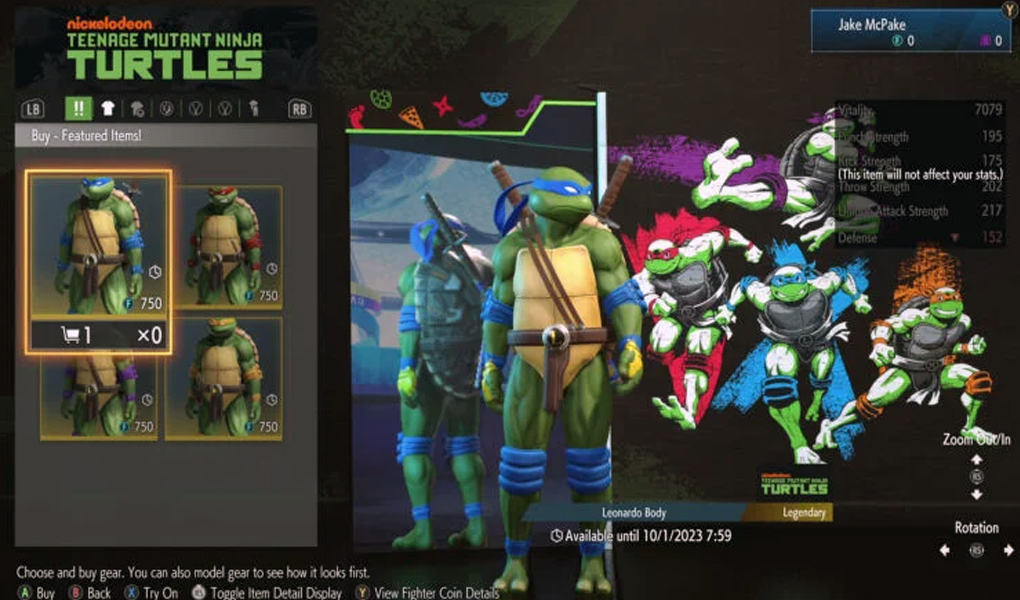 TMNT Meets Street Fighter 6