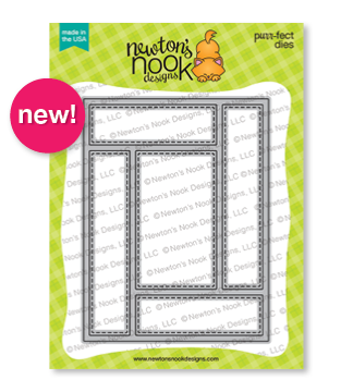 Newton's Nook Designs A2 Card Layout Die Set