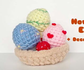 PATRON GRATIS HUEVO DE PASCUA AMIGURUMI 67391