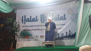 Halal Bihalal Ormas Gibas Resort Kota Bekasi, Dihadiri Pimpinan Majelis Ta,lim Mataram NH 361
