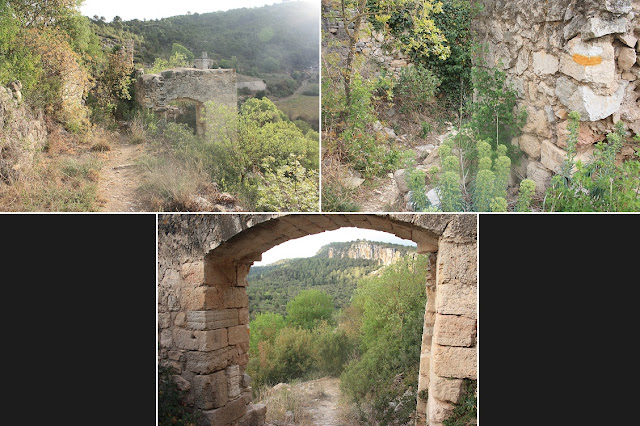 CASTELLS DEL GAIÀ SANTA PERPÈTUA DE GAIÀ-VALLESPINOSA-CASTELL DE SABURELLA-QUEROL, PR-C--2 d'anada al poble de Santa Perpètua de Gaià