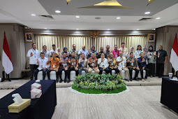 Bupati bersama Sekda Natuna Hadiri Rapat Tindak Lanjut Hasil SPI Tahun 2022 di Gedung KPK