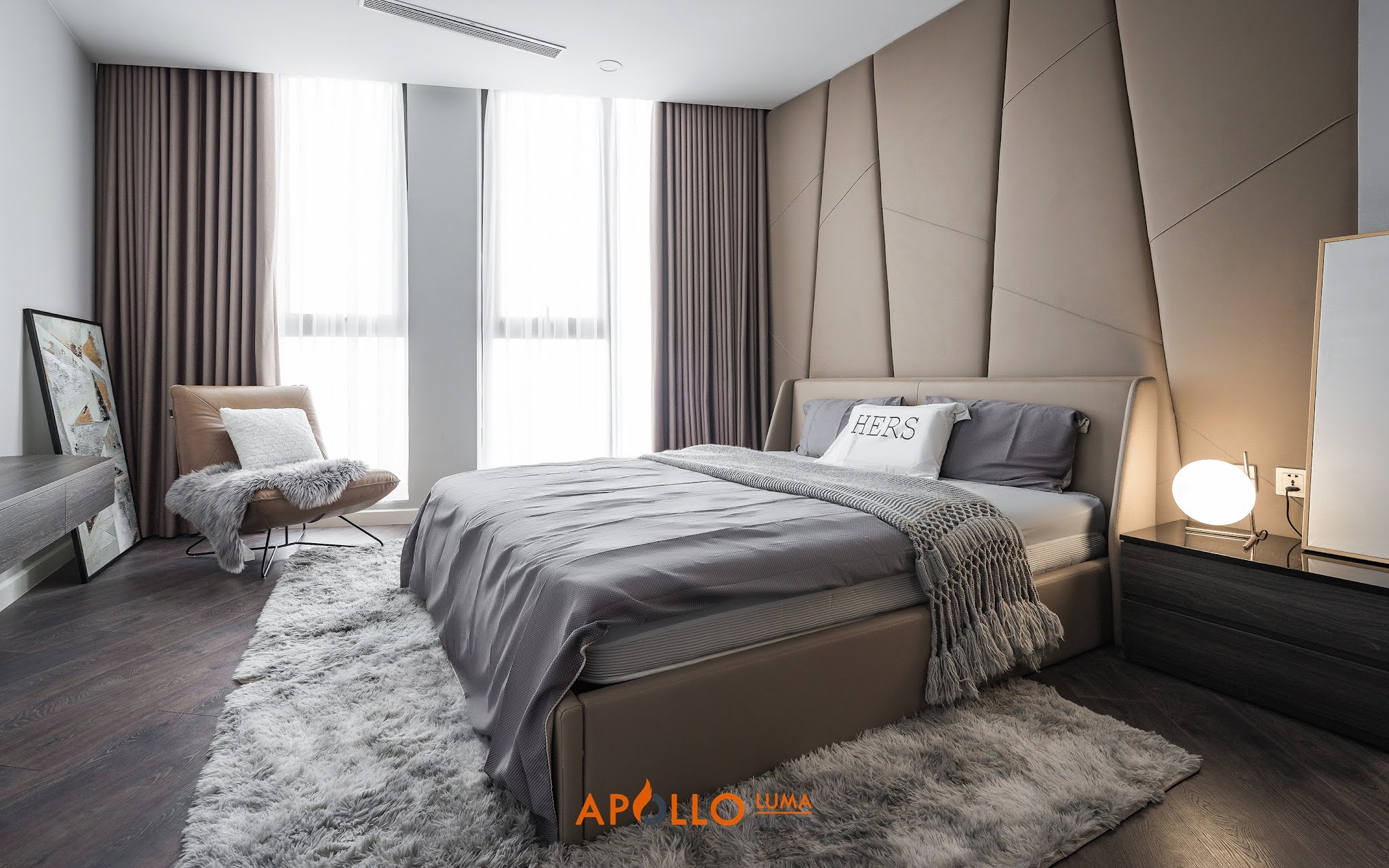 Nội thất Apollo Luma - đơn vị thiết kế nội thất chuyên nghiệp Sun Grand City Thụy  Khuê