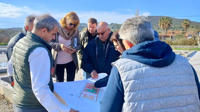 Στην Σκάλα Μυστεγνών ο Δήμαρχος Μυτιλήνης Παναγιώτης Χριστόφας