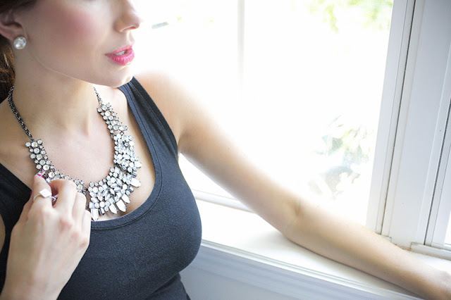 Pregnant Amy West models statement pieces from RocksBox