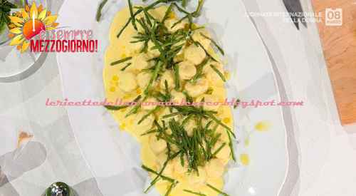 Steli di mimosa ricetta Antonella Ricci