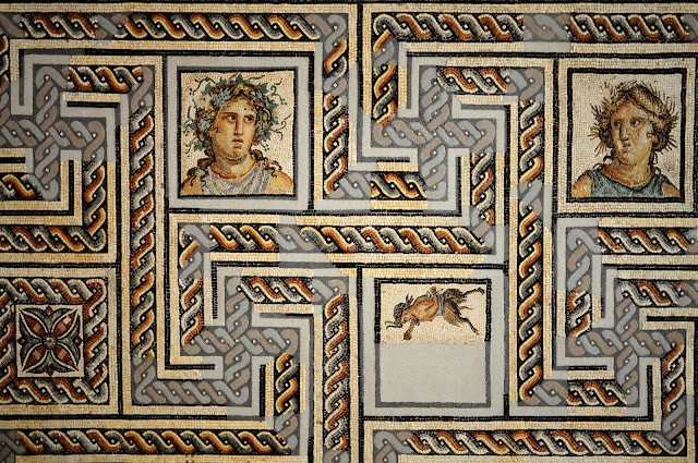 mosaic musée gallo romain lyon