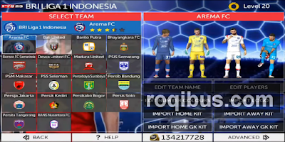 FTS 23 Full Liga Eropa & Liga Indonesia