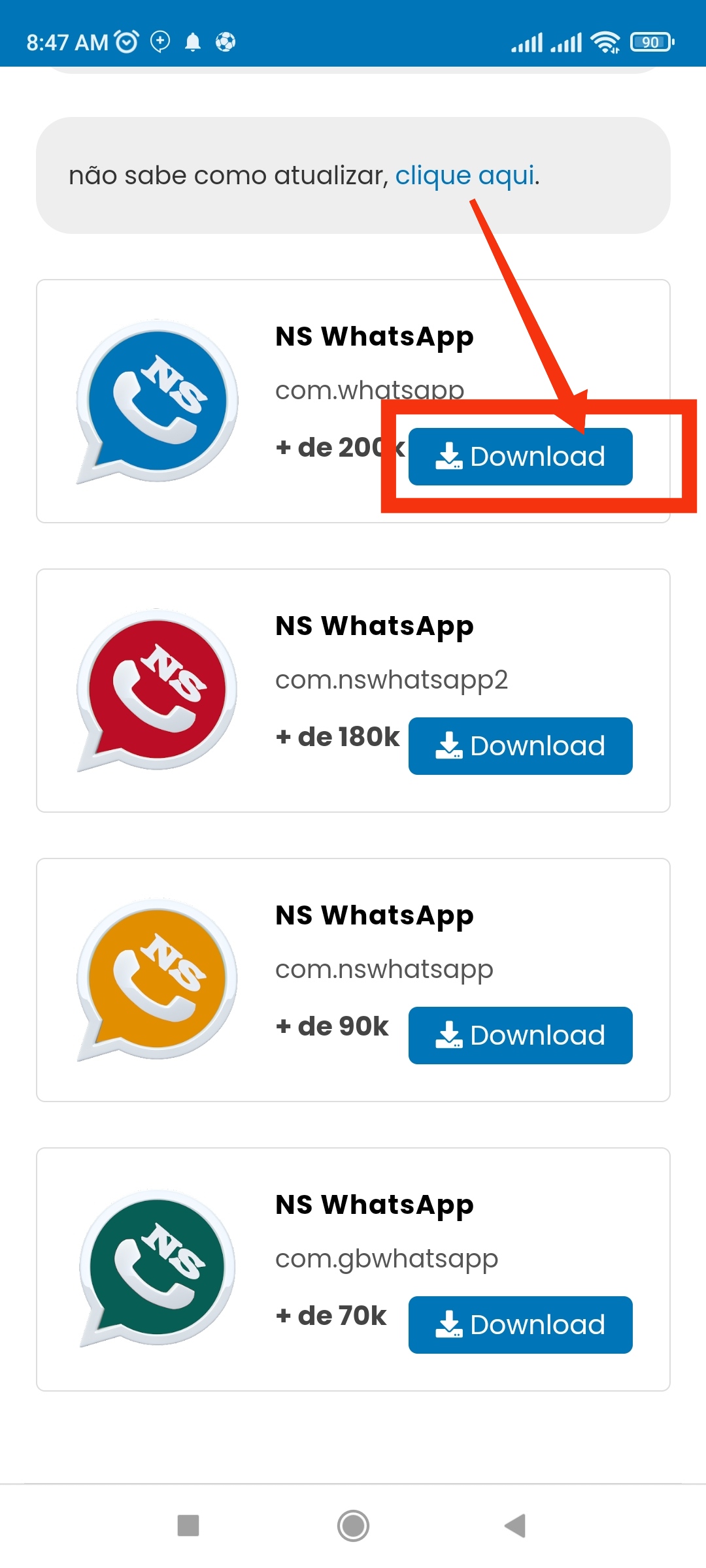 Download NS Whatsapp