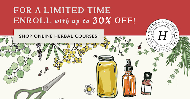 Big savings on herbal courses, check it out!