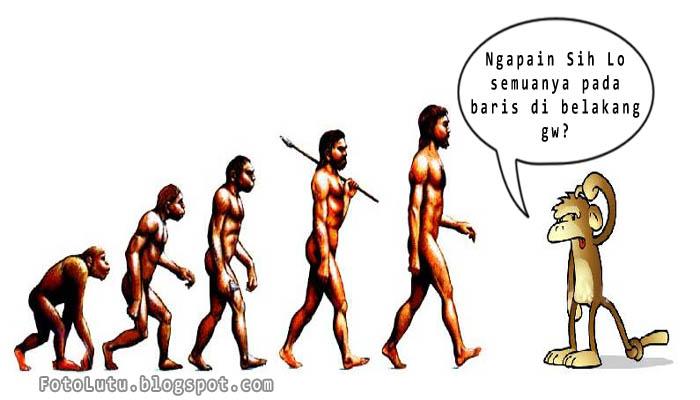 Kenapa Teori Evolusi Selalu Digambar Berbaris