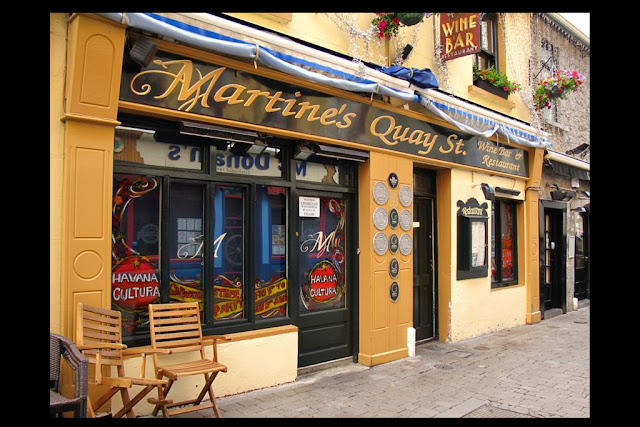 Image of Martine's restaurant on Quay street Galway