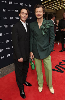 David Dawson and Harry Styles at Amazon Studios “My Policeman” 2022 Toronto International Film Festival Premiere on Sunday, September 11, 2022.