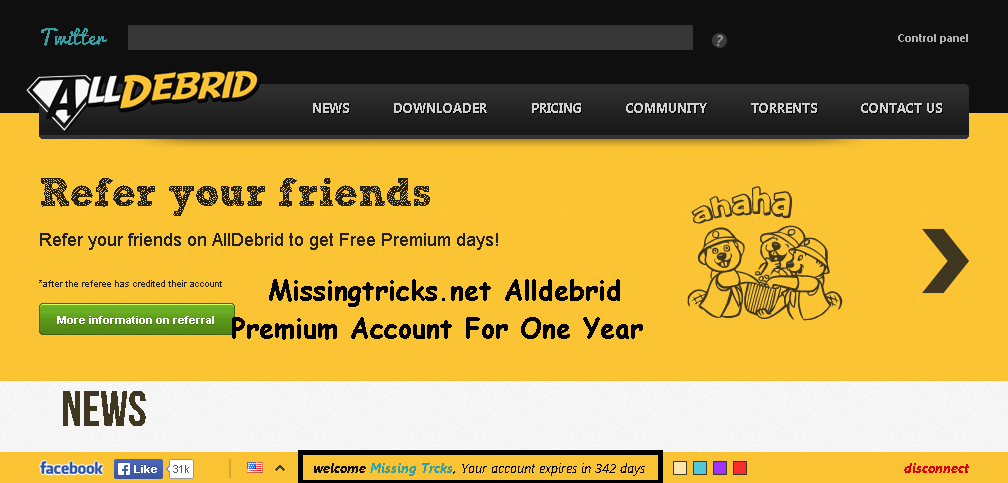 Alldebrid Premium Account For Free