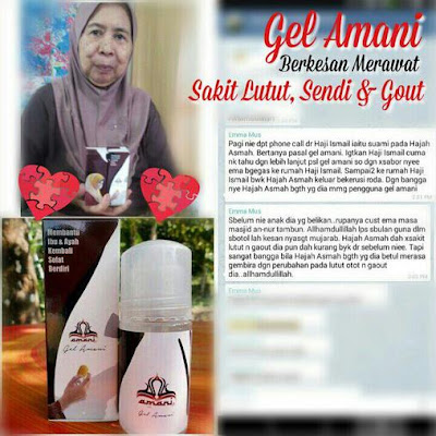 TESTIMONI GEL AMANI MURAH ORIGINAL