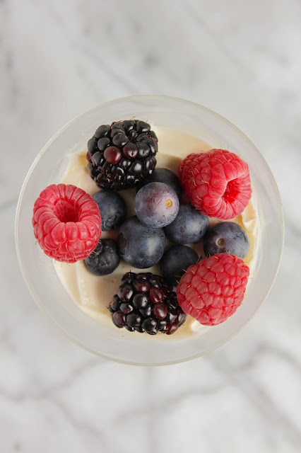 Panna Cotta with Fresh Berries | The Chef Next Door