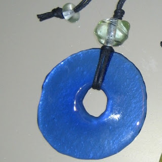 Recycled Wine Bottles Pendant