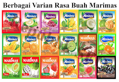 varian rasa minuman Marimas Bikin Adem, Tidak Bikin Batuk