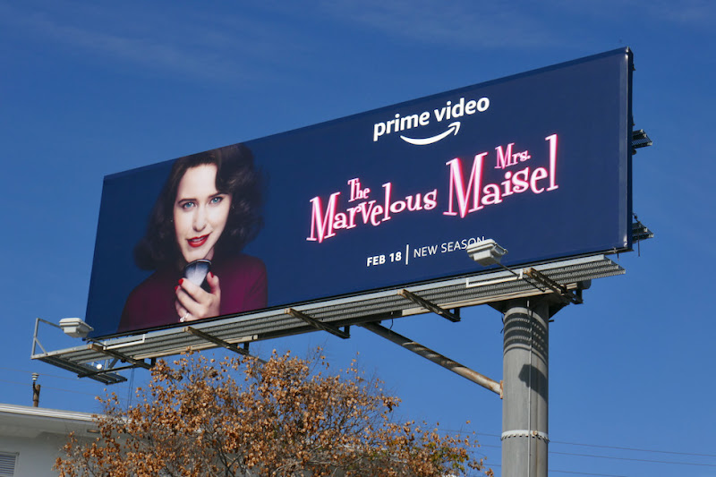 Marvelous Mrs Maisel season 4 billboard