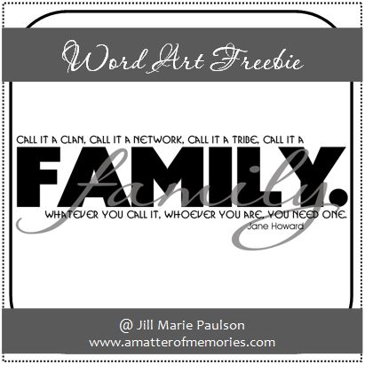 quotes about art. :WORD ART: Family Quote