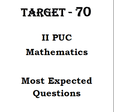 [PDF] Karnataka 2nd PUC Mathematics Most Expected Questions 2021-22 PDF in English Download Now