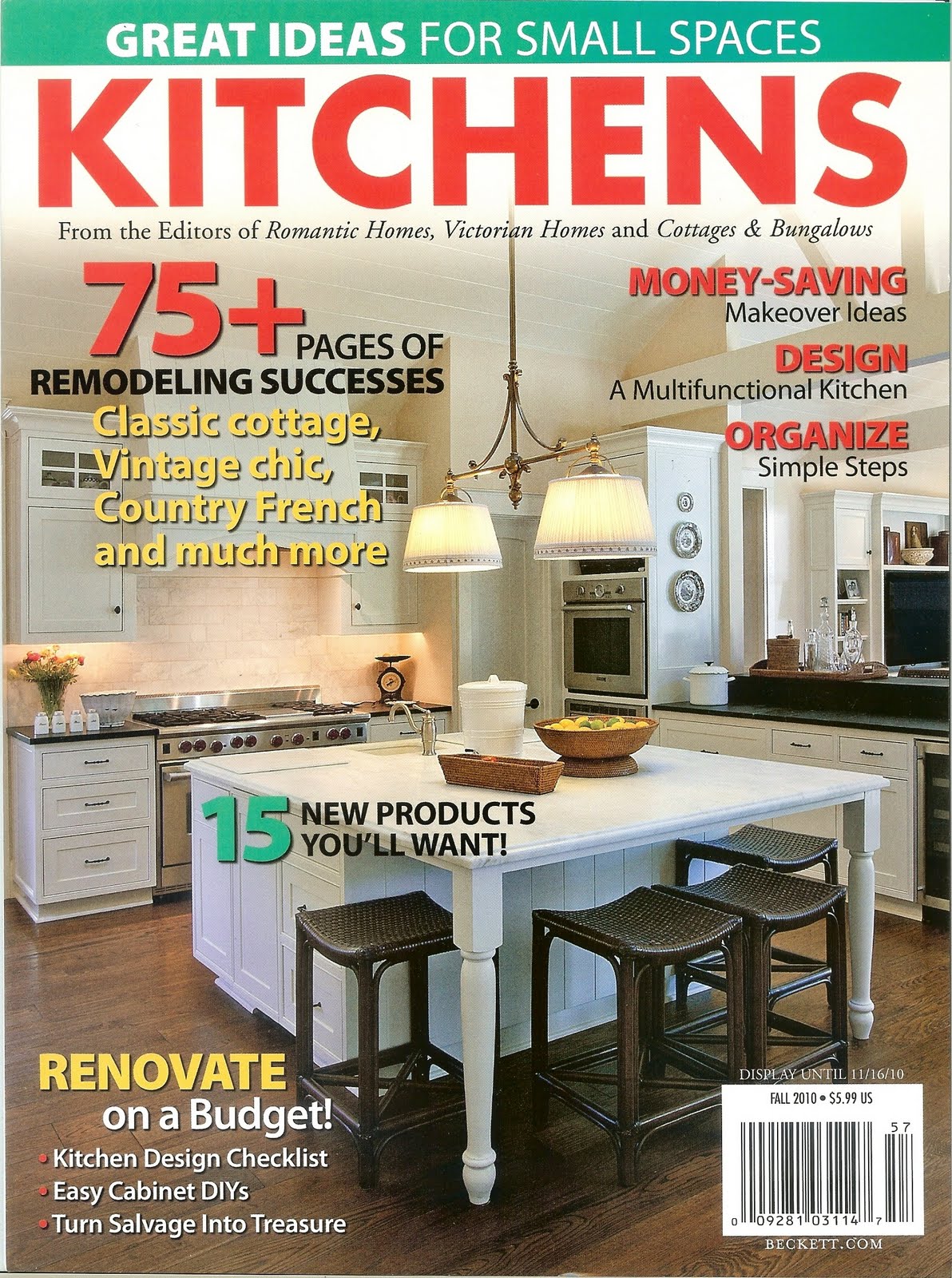 Timeless Kitchen  Cabinetry Kitchens Magazine 