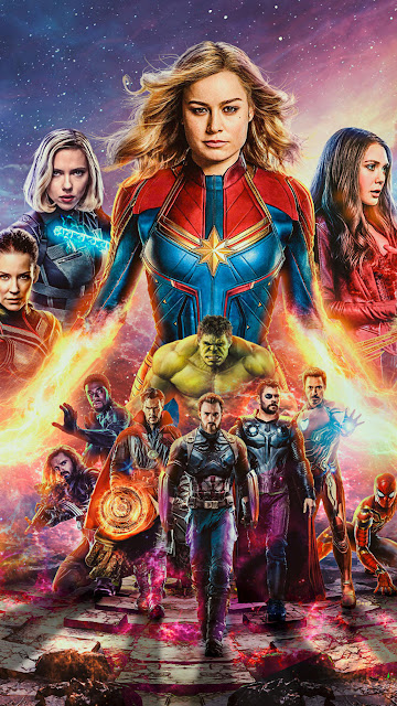 Avengers Brie Larson Captain Marvel Wallpaper