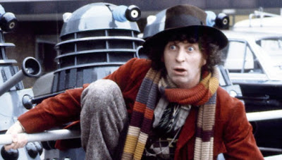 Tom Baker as The Doctor - photo from rottentomatoes.com