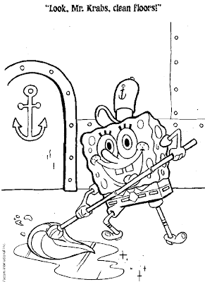 Spongebob Coloring Pages