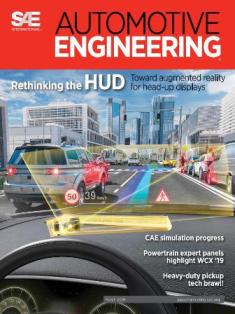 Automotive Engineering 2019-03 - March 2019 | ISSN 2331-7639 | TRUE PDF | Mensile | Professionisti | Meccanica | Progettazione | Automobili | Tecnologia
Automotive industry engineers and product developers are pushing the boundaries of technology for better vehicle efficiency, performance, safety and comfort. Increasingly stringent fuel economy, emissions and safety regulations, and the ongoing challenge of adding customer-pleasing features while reducing cost, are driving this development.
In the U.S., Europe, and Asia, new regulations aimed at reducing vehicle fuel consumption/CO2 are opening the door for exciting advancements in combustion engines, fuels, electrified powertrains, and new energy-storage technologies. Meanwhile, technologies that connect us to our vehicles are steadily paving the way toward automated and even autonomous driving.
Each issue includes special features and technology reports, from topics including:  vehicle development & systems engineering, powertrain & subsystems, environment, electronics, testing & simulation, and design for manufacturing